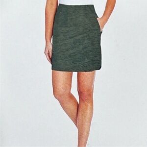 Orvis Army Green Camouflage Travel Skort Size XL